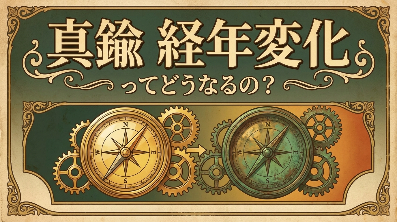 真鍮 経年変化ってどうなるの?