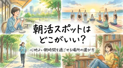 朝活スポットはどこがいい？