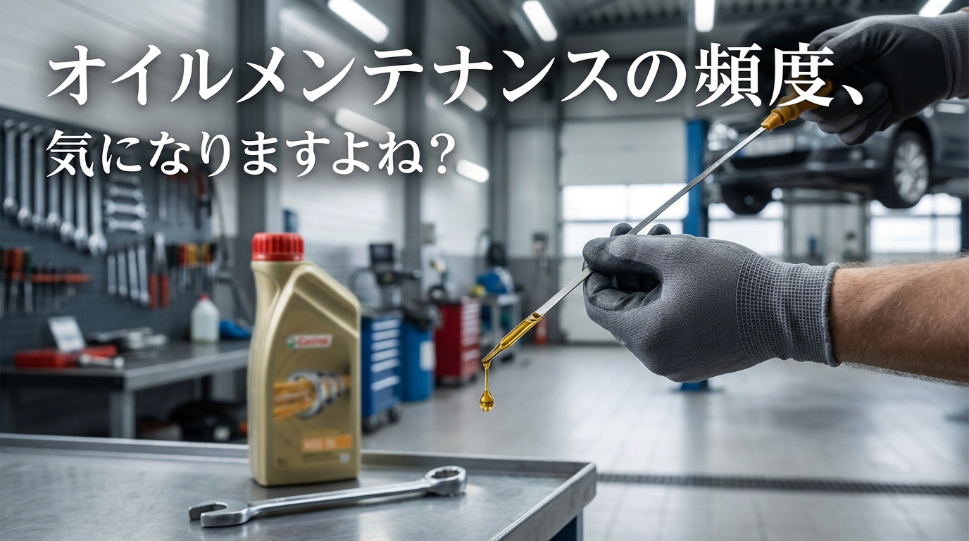 オイルメンテナンスの頻度、気になりますよね？