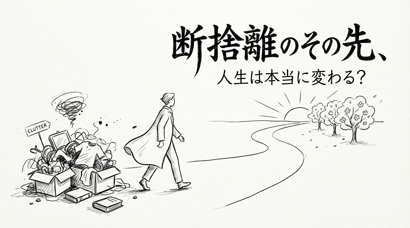 断捨離のその先、人生は本当に変わる?