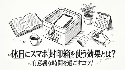休日にスマホ 封印 箱を使う効果とは？有意義な時間を過ごすコツ！