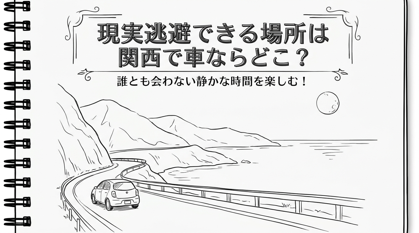 現実逃避できる場所は関西で車ならどこ?誰とも会わない静かな時間を楽しむ!