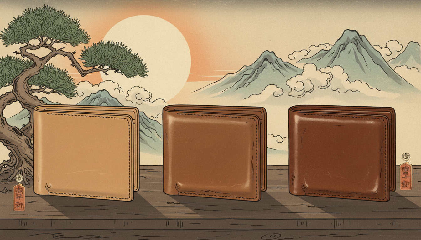 革財布の経年変化は「育てる」喜びがあるんです