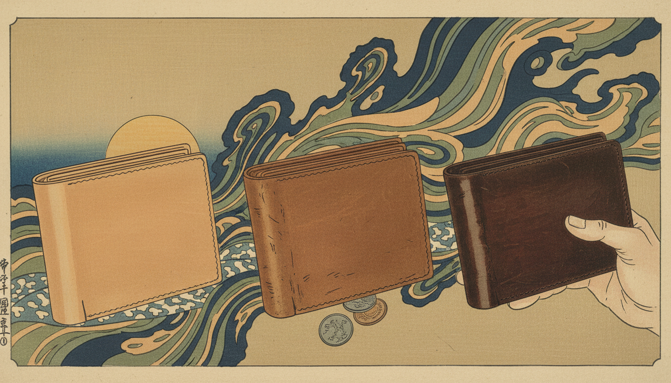 なぜ革財布は時間とともに表情を変えるのでしょうか?