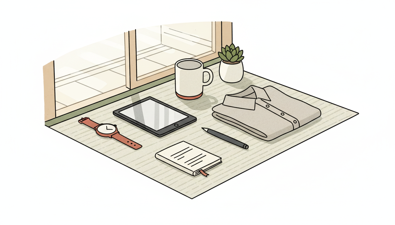 ミニマリストの持ち物で、もっと身軽な毎日を!