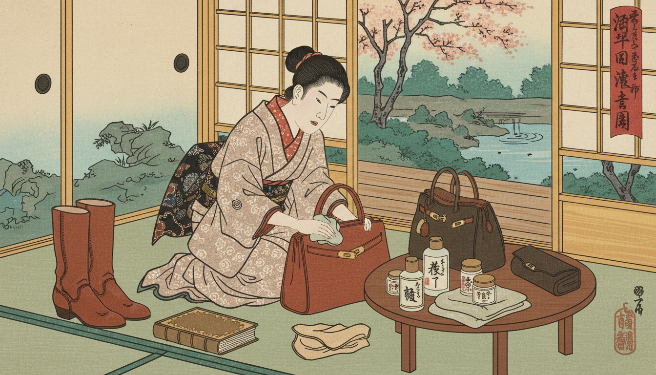 レザーケアで革製品はもっと長持ちするんです