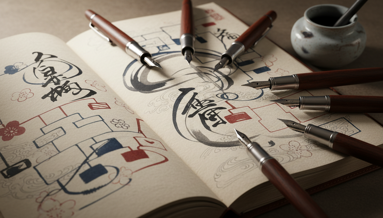 万年筆は思考を深め、整理するための心強い味方なんです