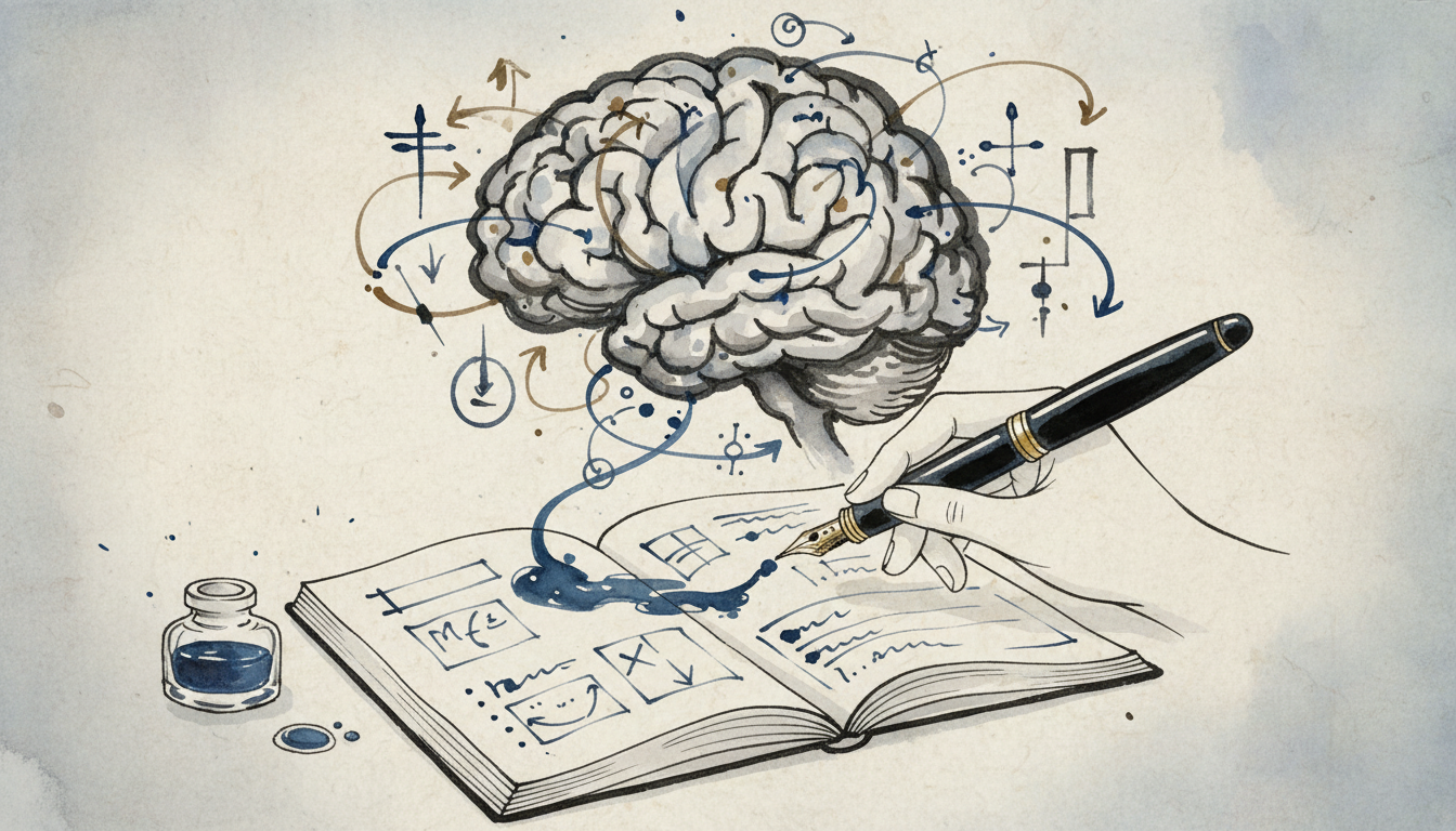 万年筆を使った思考整理の具体例