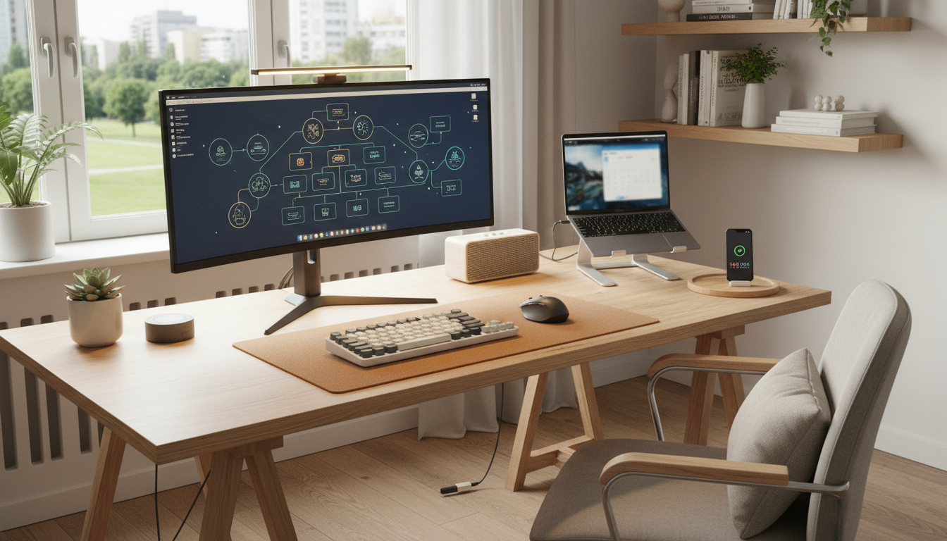 ガジェット デスクセットアップで叶える、あなたの理想のワークスペース