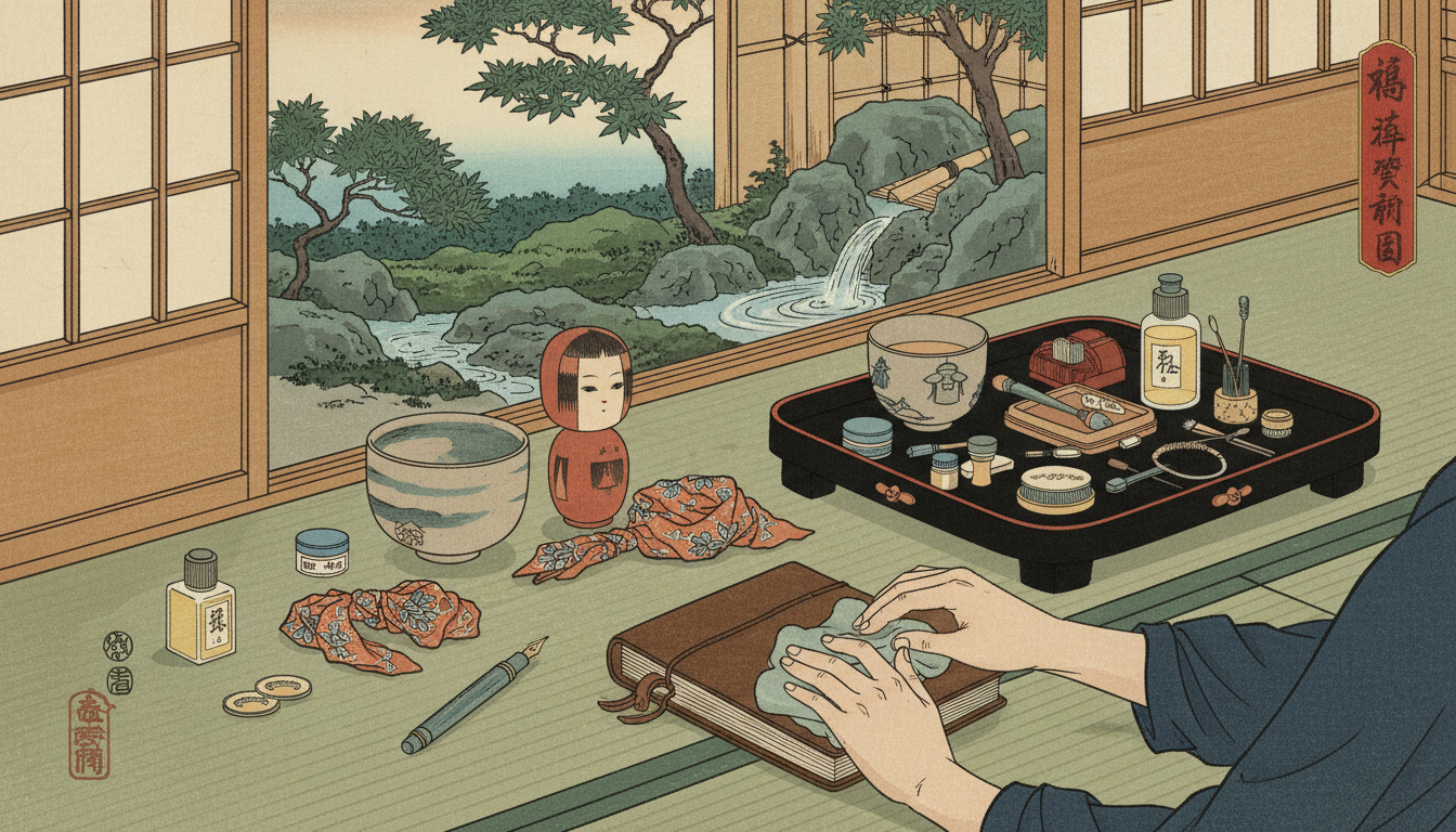 愛用品を長く美しく保つ秘訣は、日々のケアと適切な環境なんですね