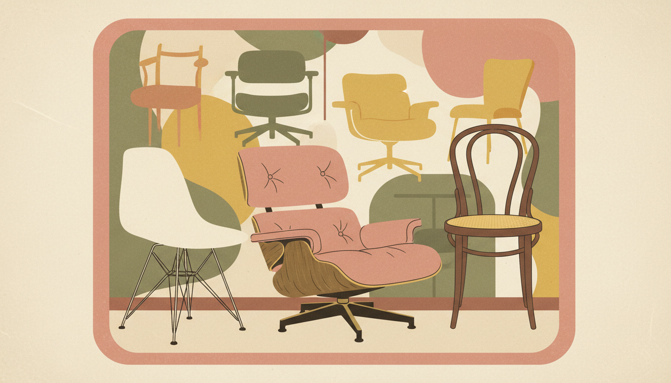 世界に愛される名作椅子たち:具体的な魅力をご紹介