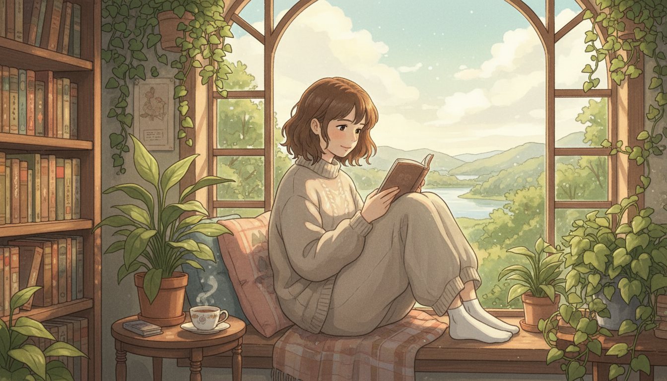 読書に没頭できる場所を見つけて、自分だけの豊かな時間を