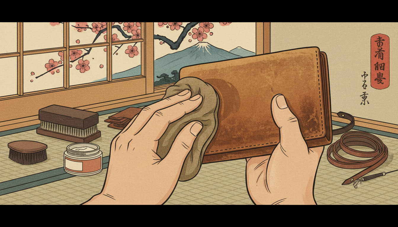 今日からできる！革を育てるための具体的な方法