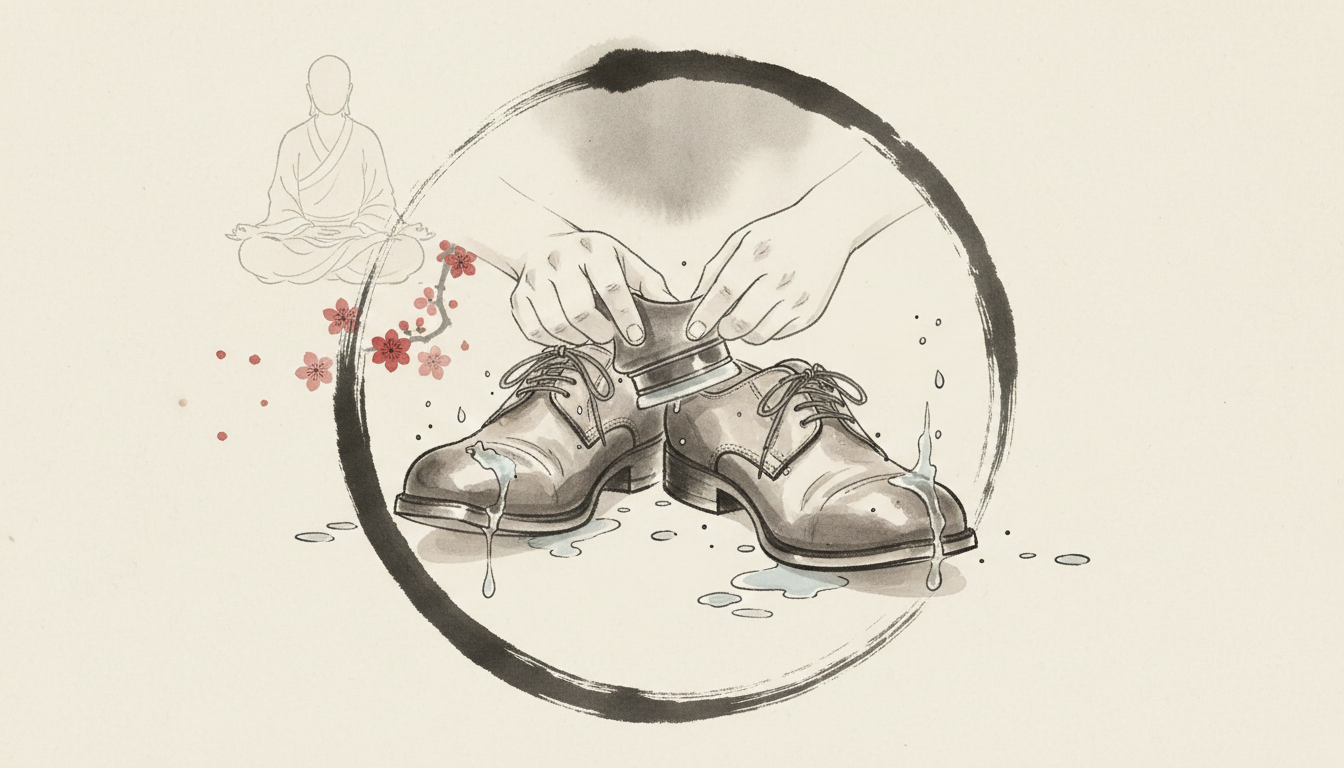 無心になれる靴磨きを始めるには？