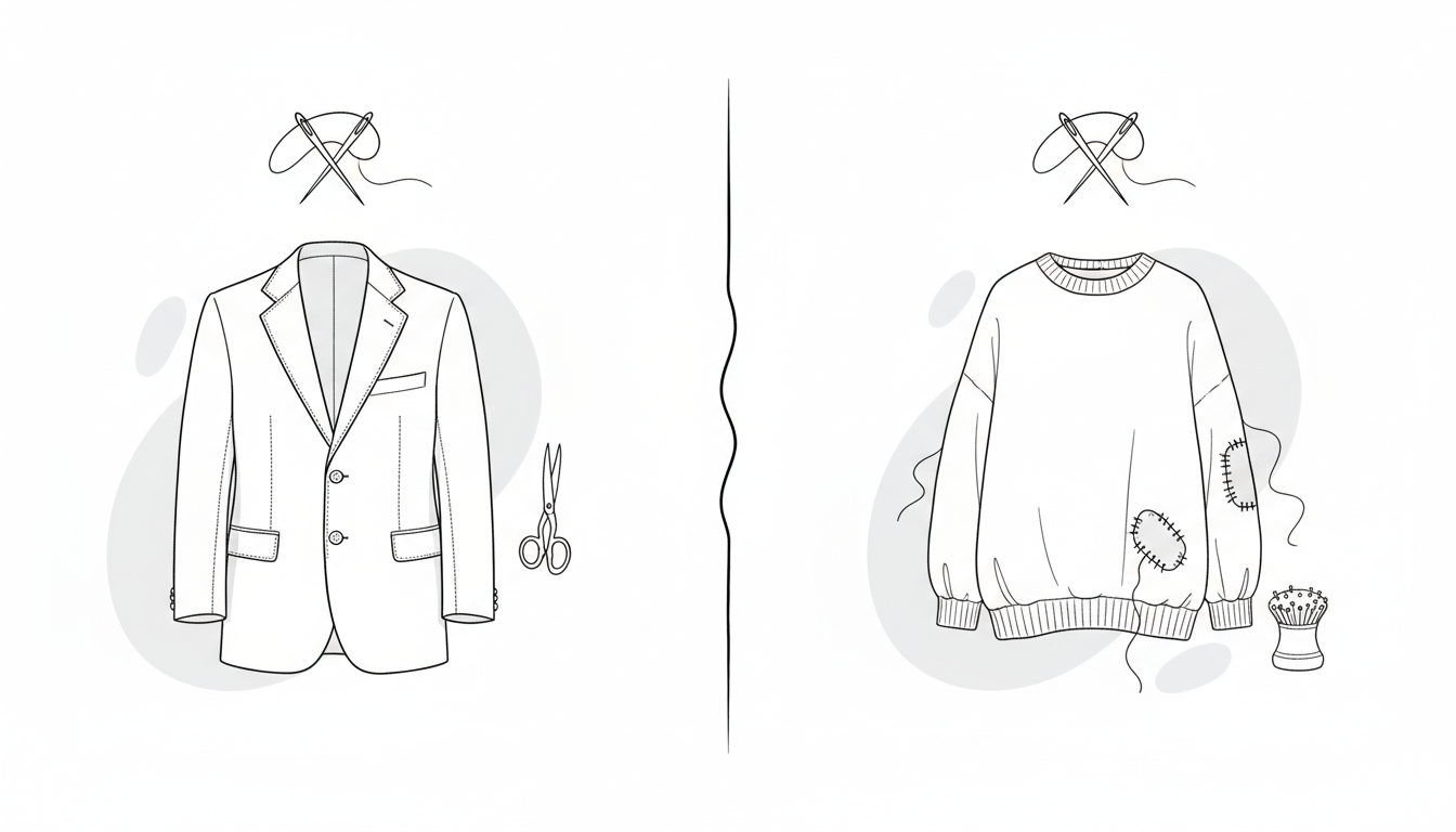 なぜ「お直し」と「繕い」は使い分けられるのでしょうか？