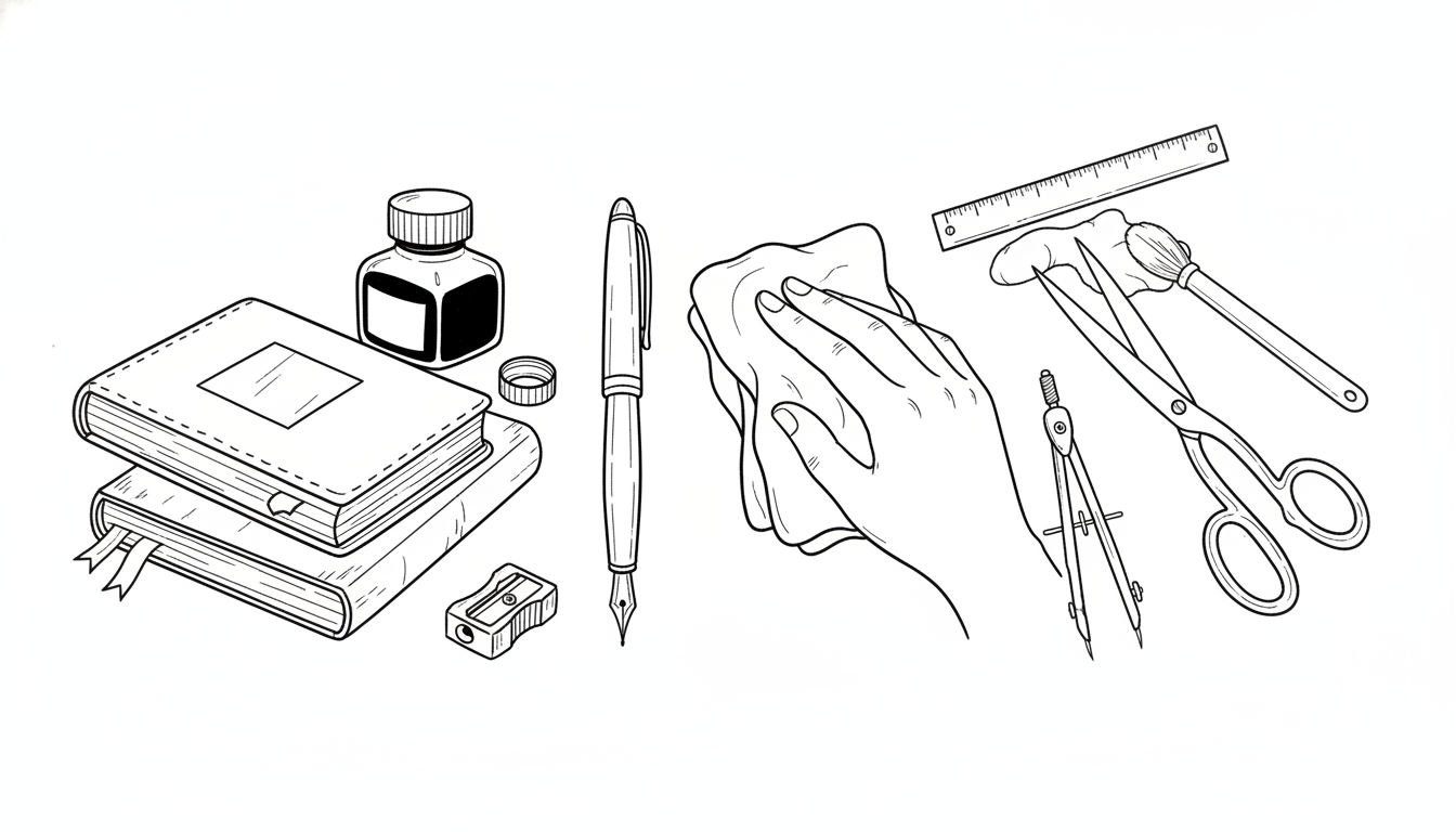 文房具の種類別!今日からできる簡単メンテナンス術