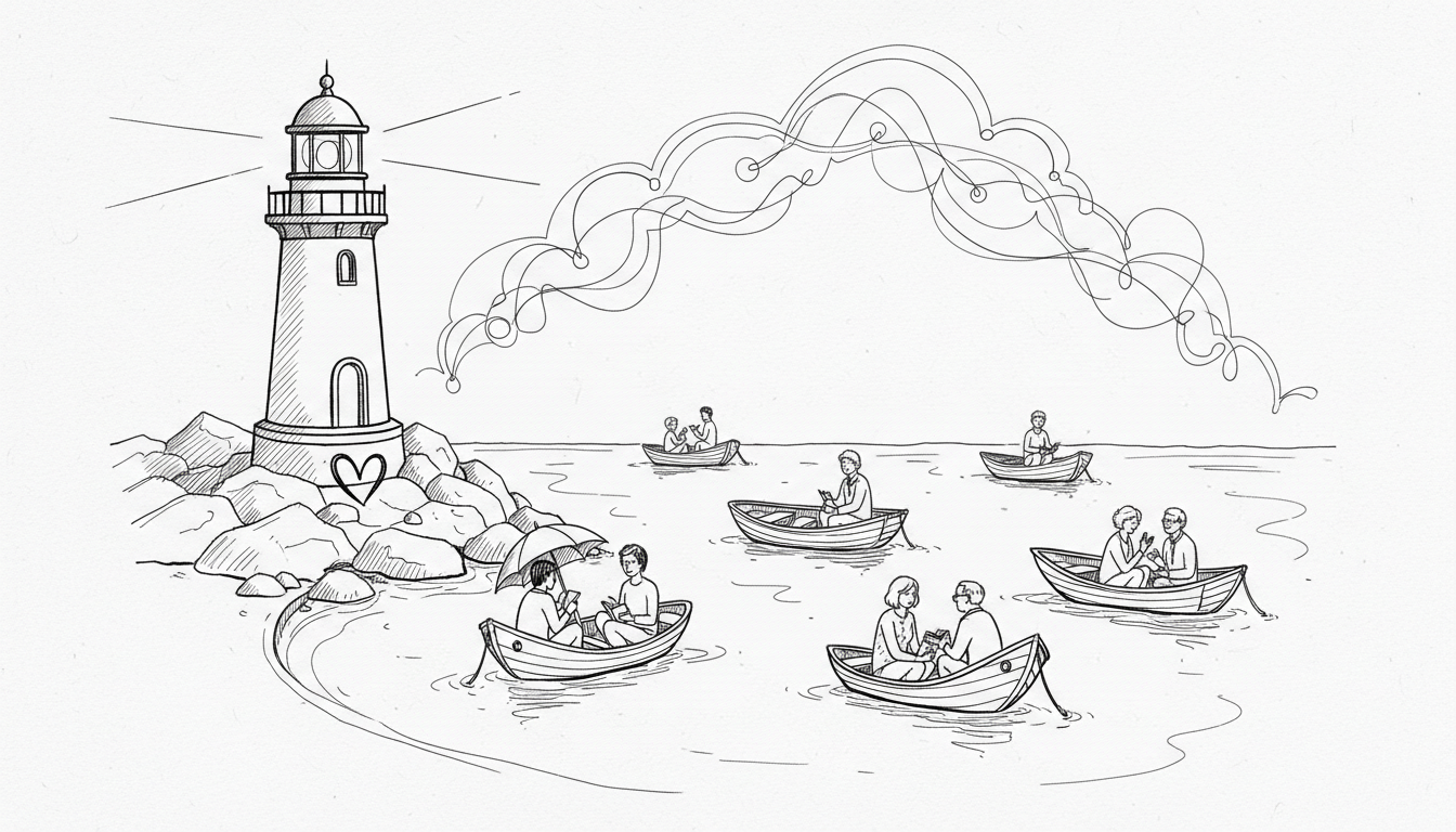 サードプレイスは人生を豊かにする「心の港」のような場所です