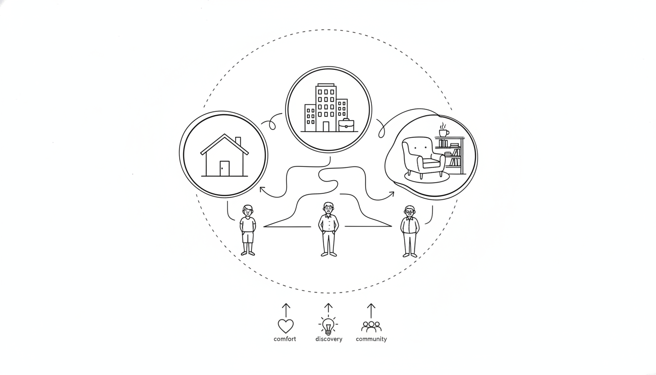 失敗しない!心地よい居場所を作るための3つのステップ
