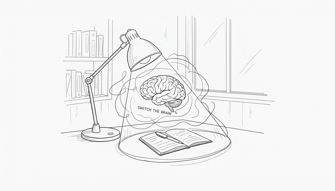 光を整えることは、あなたの脳のスイッチを切り替えること