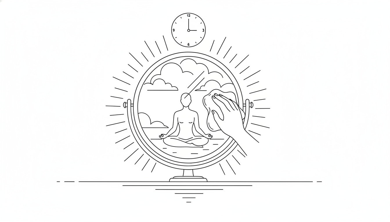 朝の5分間で自分自身の「鏡」を磨き、心のノイズをリセットする大切さ