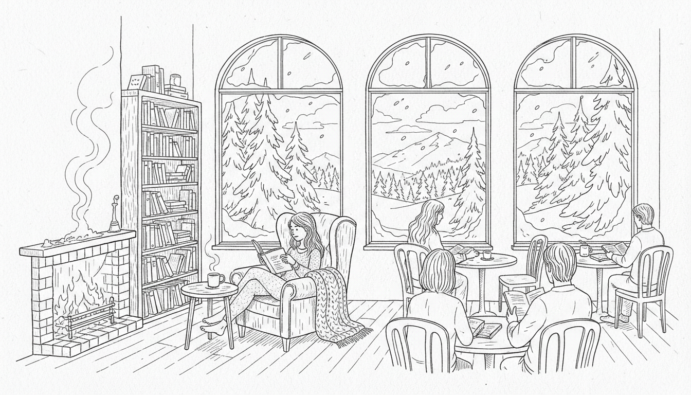 なぜブックカフェが北国の冬に「整う」場所になるのか