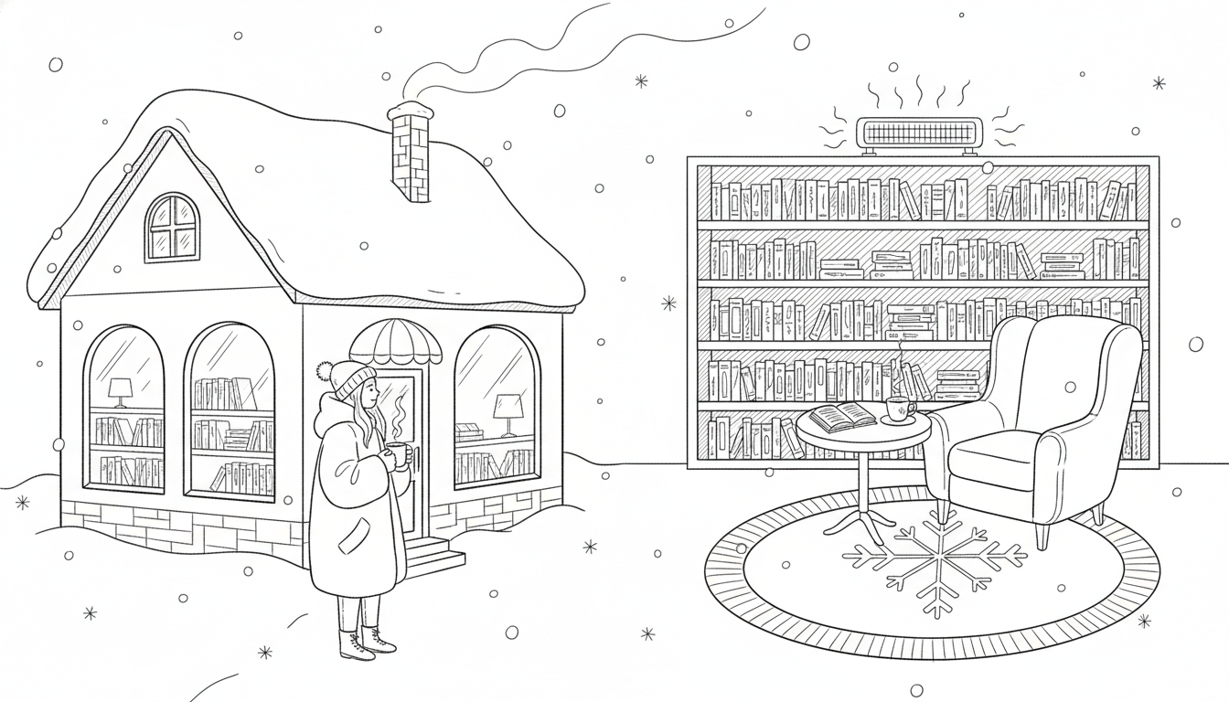 心までじんわり温まる札幌のブックカフェ具体例