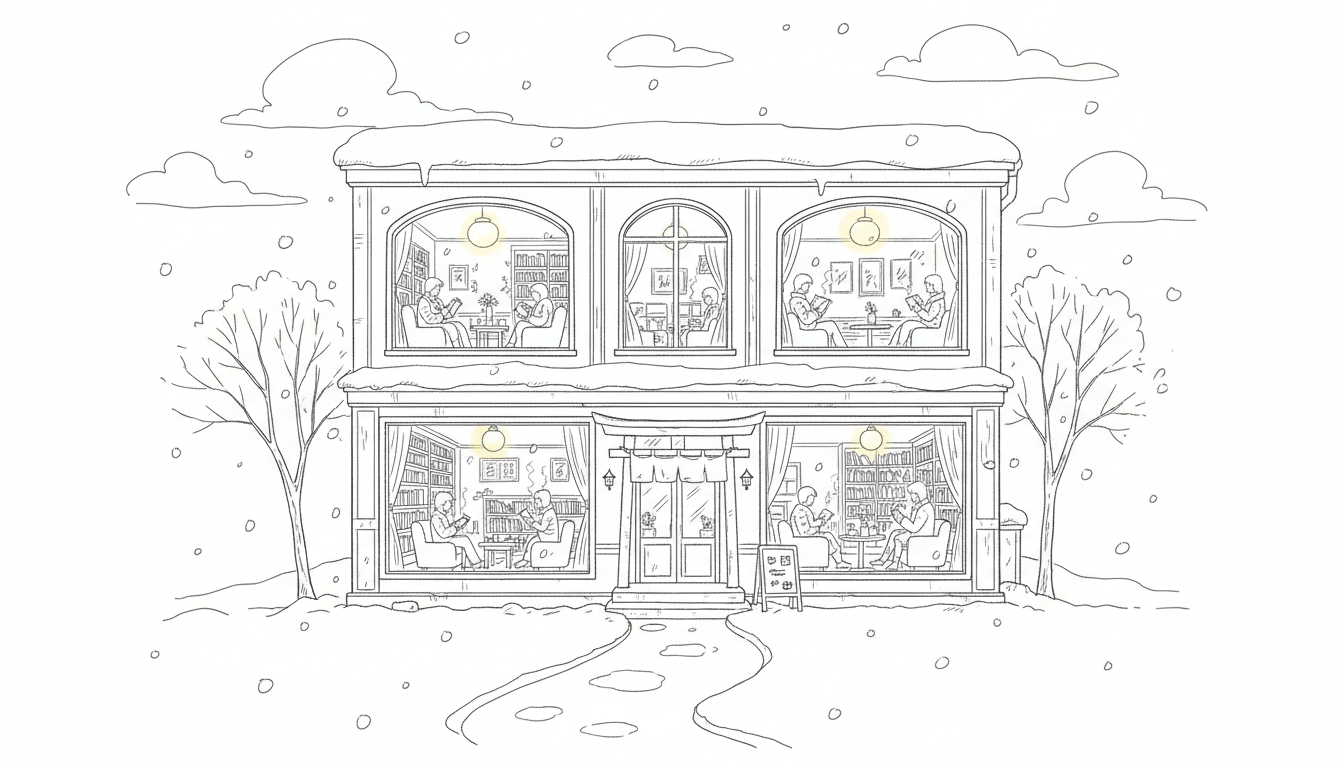 【札幌】冬でも温かく整う。北国のブックカフェで見つける「冬の居場所」へのまとめ