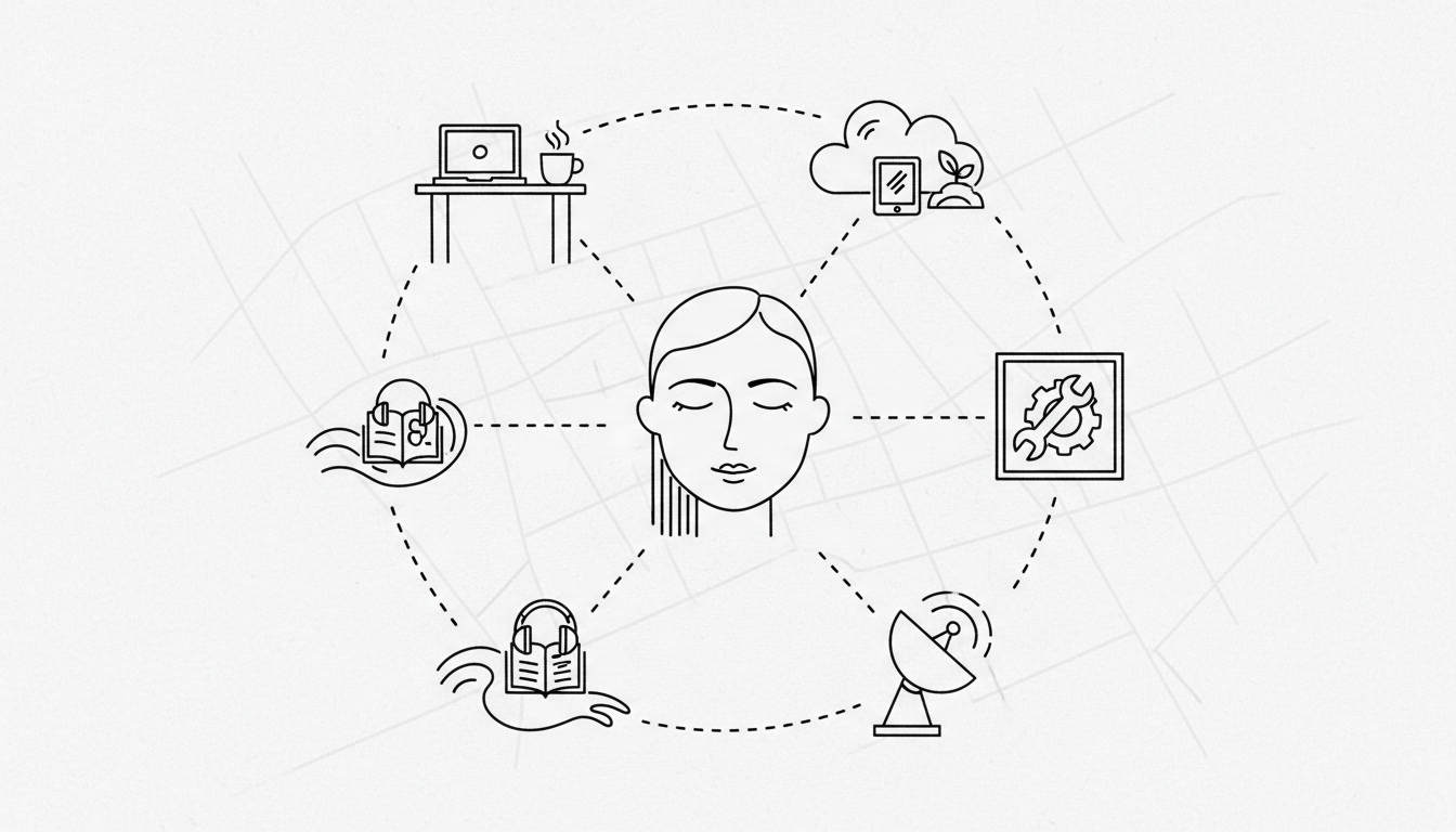 場所とツールの分散投資が心の余裕を生む理由
