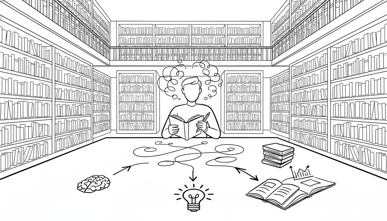 図書館を活用して思考を整理する3つの具体的なステップ