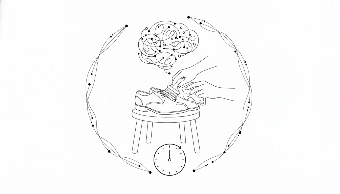 なぜ靴磨きを15分続けるだけで心が整うのでしょうか?