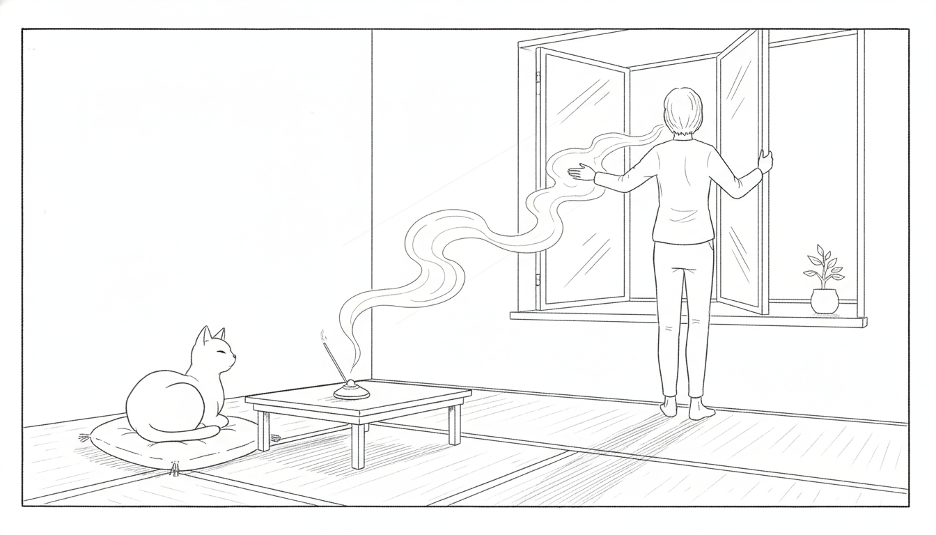 なぜ猫さんにとってお香の煙や香りがリスクになりやすいのでしょうか